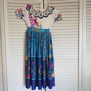 Disney Mirabel Madrigal Costume Dress from the Movie Encanto Size 5/6